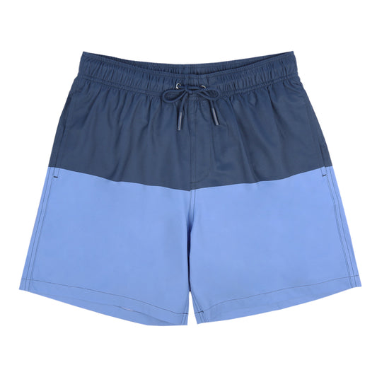 blue swim shorts board shorts men
